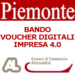 PIEMONTE ALESSANDRIA BANDO VOUCHER  DIGITALI IMPRESA 4.0