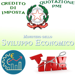 CREDITO DI IMPOSTA QUOTAZIONE PMI