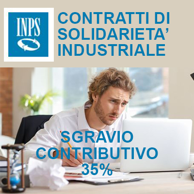 INPS CONTRATTI DI SOLIDARIETA INDUSTRIALE