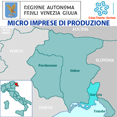 friuli venezia giulia trieste gorizia contributi micro imprese di produzione