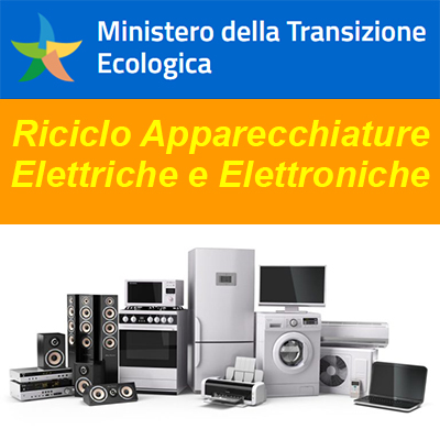 riciclo apparecchiature elettriche e elettroniche